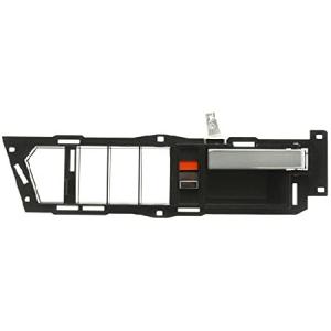 KarParts360 シボレー C1500 1988-1994 内装ドアハンドル フロント助手席側ブラックベゼル クロームレバー付き | ドアロックボタン付き | トリム:す 並行輸入品｜import-express-net