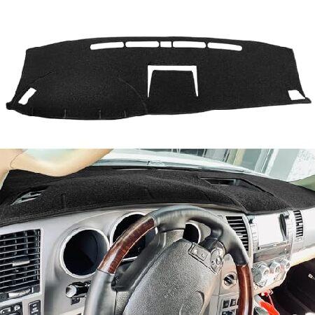 Yiz ダッシュカバーマット カスタムフィット トヨタ タンドラ 2007-2013/トヨタ セコイ...