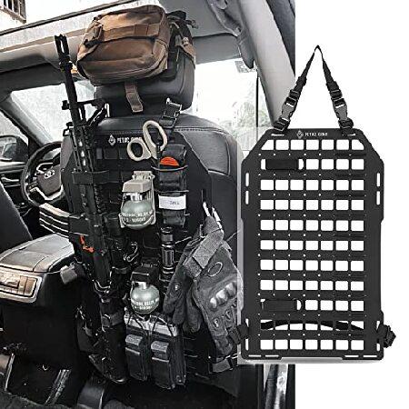 PETAC GEAR タクティカルカーシートバックオーガナイザー | 車両用リジッドモールパネル |...