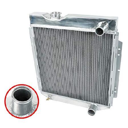 For Mustang Full Aluminum 3-Row Racing Radiator Co...