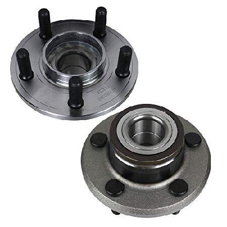 Autoround 513224 ペア フロントホイールハブとベアリングアセンブリ RWD 2006...