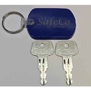 Boxlink クリート ロック キー フォード トラック キー コード S01 - S20 SafeCo ブランド 2キー ＆ 無料のSafeCo キーリング (S18) 並行輸入品｜import-express-net