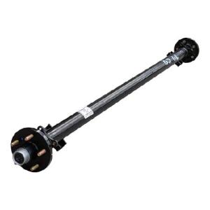 The Trailer Parts Outlet - 3.5k TK Trailer Axle - 3500 lb Idler 5 Lug - Dexter Compatible, 95" Hubface 80" Spring Center / 5x5 Bolt Pattern 並行輸入品｜import-express-net