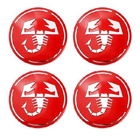 XDG 4X 2.2 Abarth Scorpion ロゴ 円形弧形状 3Dステレオ アルミニウム合...