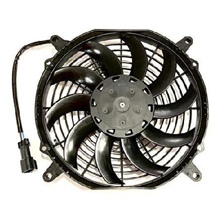 SPAL 30100628B Trans/Air 2160116 10インチ プーラーファン 12ボ...