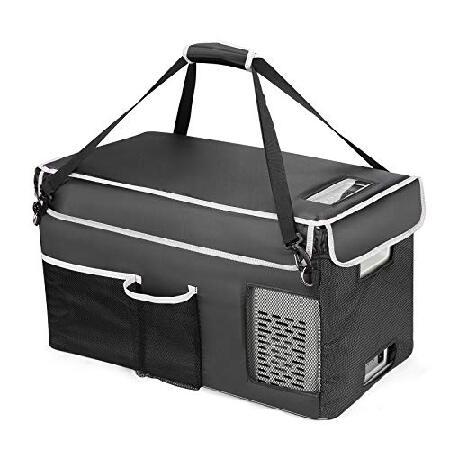 BougeRV 23クォート 断熱保護カバー 12ボルト 車用冷蔵庫カバー ポータブル冷凍庫カバー ...