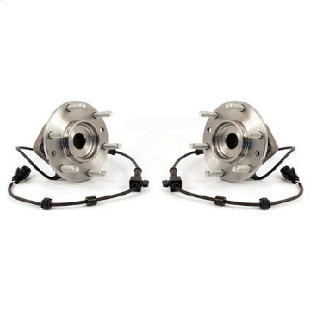 フロントホイールベアリングとハブアセンブリ ペア シボレー トレイルブレイザー GMC エンボイ E...