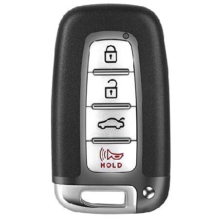 PERSUPER Key Fob Fit for Hyundai 2012-2013 Elantra...
