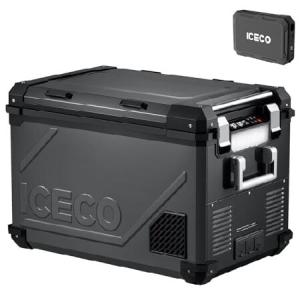 ICECO APL55 55 Liter 12 Volt Freezer Refrigerator with SECOP Compressor Dual Zone Fridge | AC 110V/ DC 12V | -4? to 68? | Portable Refriger 並行輸入品｜import-express-net