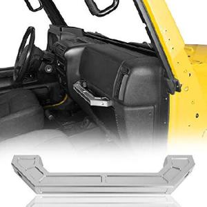 Hooke Road ラングラー 助手席側 TJ グラブハンドル アルミニウムダッシュグラブバー Jeep Wrangler TJ 97-06対応 並行輸入品｜import-express-net