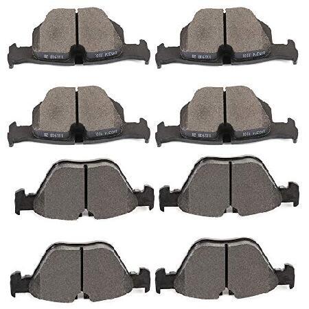 cciyu Professional Ceramic Brakes Pads Set fit for...