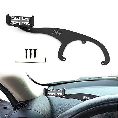 QIDIANクーパー用360°回転式クレードル付き自動電話マウント携帯電話カップホルダーF54 F5...