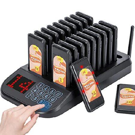 Hanchen Restaurant Pager System Wireless Calling S...