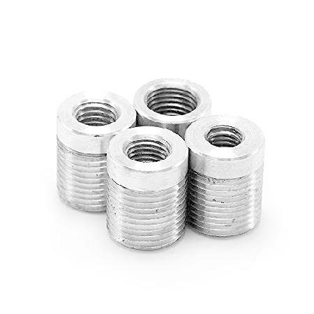 (シルバー) レーシングマニュアルギアシフトノブアダプター 適合車種 マツダ タコマ STi Nis...