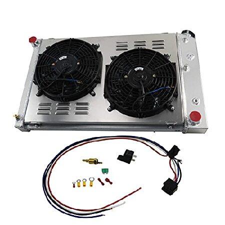 ECMRAD 4列レーシングラジエーター シボレーカマロ 1970-1981 モンテカルロ 1980...