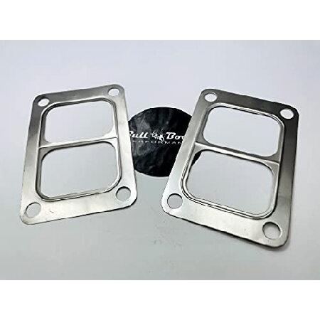 2 PACK Divided T6 Turbo Turbocharger Inlet Twin Sc...