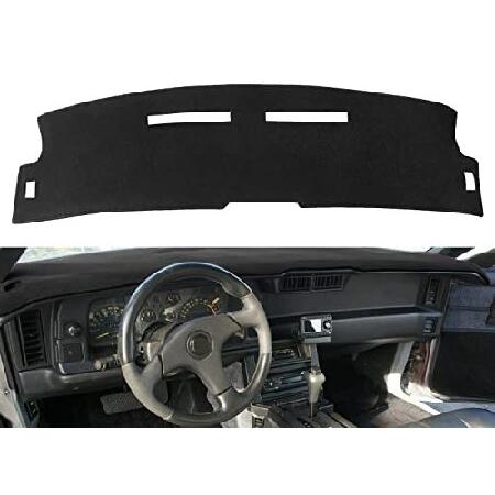 Fcovergurus ダッシュカバーマット カスタムフィット 1982-1992 シボレー シボレ...