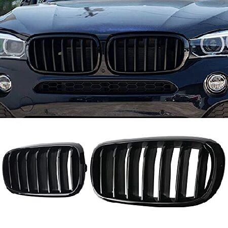 BILLDIO F15グリル フロントバンパー キドニーグリル 2014-2018 X5 F15 X...