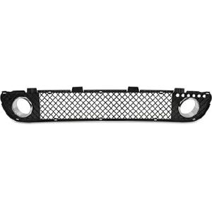 ECOTRIC フロントロワーバンパーグリル 1996-2003 BMW E39 M5 ブラックセンターメッシュグリル (すべてのアフターマーケットM5スタイル＆MTECHフロン 並行輸入品｜import-express-net