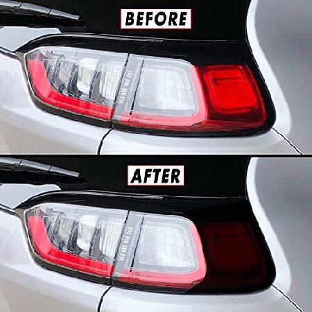 SlickMod プレカット ビニール スモークティント 2019-2022 Jeep Cherok...