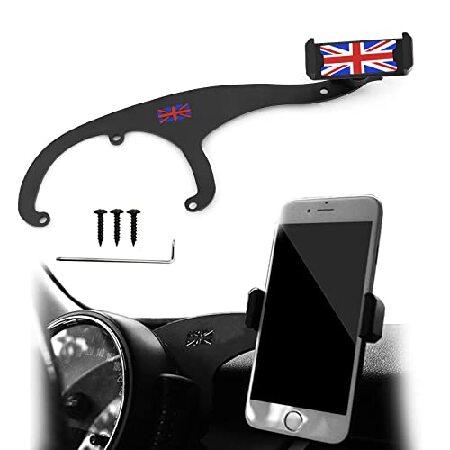 QIDIANクーパー用360°回転式クレードル付き自動電話マウント携帯電話カップホルダーF54 F5...