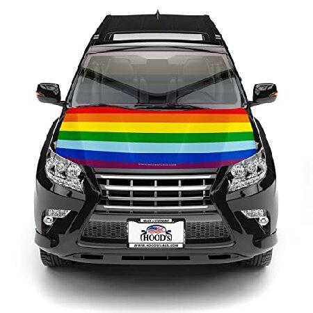 LGBTQ Hood Flag - 63"x47" (120x160cm) Gay Pride Ra...