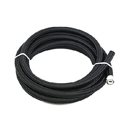 LTI ユニバーサル 10フィート ナイロンステンレススチール 編組 3/8インチ AN6 PTFE...