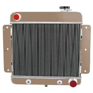 RadySpeed 4列アルミラジエーター 1962-1967 63 65 1966 シボレー ノバ シボレー II L6 V8用 並行輸入品｜import-express-net