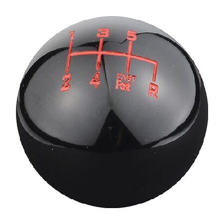Temzzer Ball 樹脂製車ギアレバーシフターノブ 6速 ヘビー車両シフトハンドルスティックヘ...