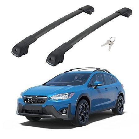 BougeRV Lockable Car Roof Rack Cross Bars Compatib...