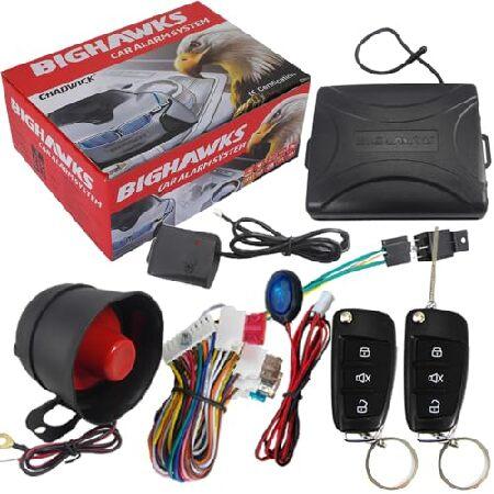 CHADWICK Car Alarm System with Remote Control, One...
