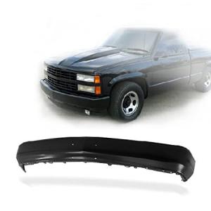 PERFIT LINER New Black Steel Front Bumper Face Bar Compatible For Chevy C1500 C2500 C3500 K1500 K2500 K3500 Tahoe Blazer Suburban Cadillac  並行輸入品｜import-express-net