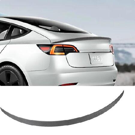 BASENOR Tesla Model 3 Spoiler ABS Material Rear Sp...
