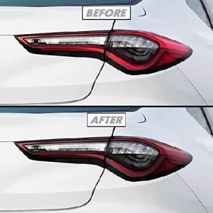 SlickMod プレカット ビニール スモークティント 2021-2022 アキュラ TLX テールライト用(2.テールライトカットアウト、35%ライトスモーク) 並行輸入品｜import-express-net