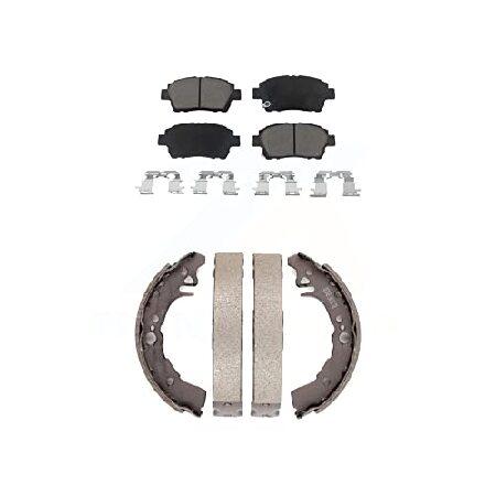 Transit Auto - Front Rear Ceramic Brake Pads And D...
