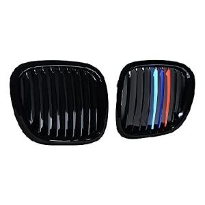 1995-2002 BMW Z3 ロードスター コンバーチブル クーペ 2ドア 2ピース キドニー グリル 光沢 ブラック + M カラー 並行輸入品｜import-express-net