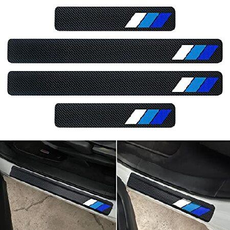 トリコロール ドア敷居プロテクター トヨタ タコマ TRD 4Runner タンドラ Rav4 ハイ...