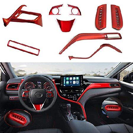 Boltry ABS フルセット 車インテリア インストルメントパネル 装飾センターコンソールモール...