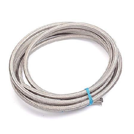 8AN 10Feet Stainless Steel Nylon Braided Fuel Line...