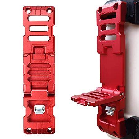 HOZHEM 車用ドアヒンジステップ 2007-2023 Jeep Wrangler JK JKU ...