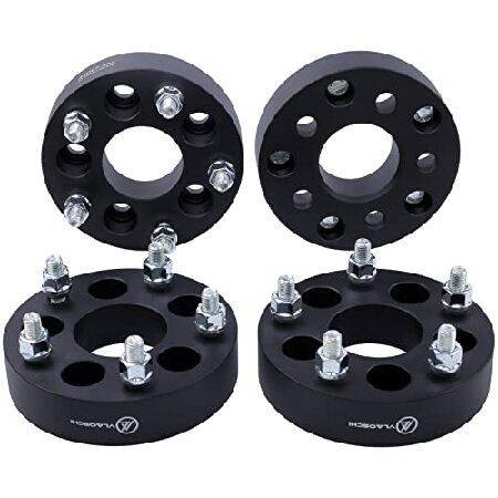 VLAOSCHI Black Forged 5x4.75 to 5x5.5 Wheel Adapte...