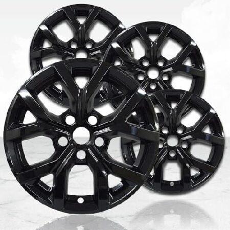 Upgrade Your Auto 18&quot; 4pc Gloss Black Wheel Skins ...