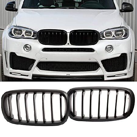 BILLDIO F15グリル フロントバンパー キドニーグリル 2014-2018 X5 F15 X...