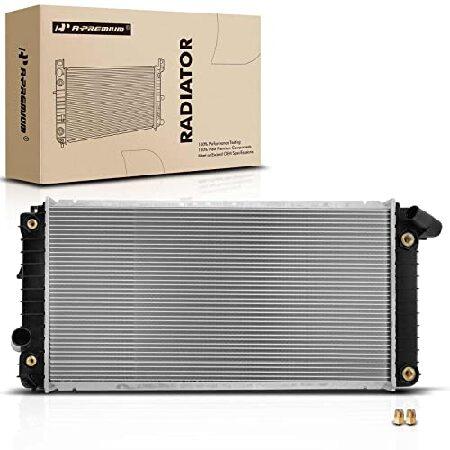 A-Premium エンジンクーラントラジエーター トランスミッションエンジンオイルクーラー キャデ...