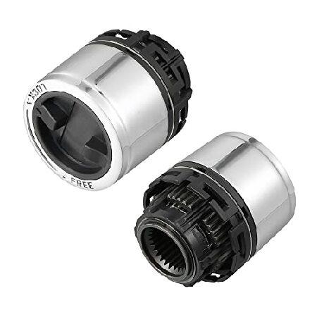 X AUTOHAUX フロントマニュアルホイールロックハブ 2個 Ford Explorer 95-...