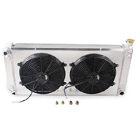 LUXERAD 3Row Radiator with Shroud Fan For 1994-199...