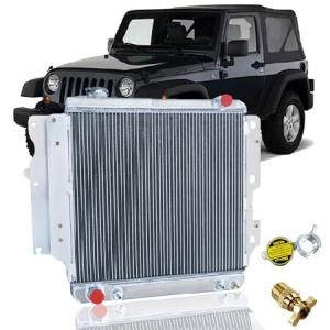 OzCoolingParts Pro 3列コア フルアルミニウム DPI2101 CU2101 ラジエーター 1987-2006 ラングラー YJ TJ 2.4L- 4.2L用 並行輸入品｜import-express-net