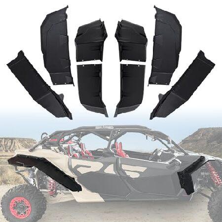 CUSAUTV フロント＆リアコンビネーション XXL 拡張フェンダーフレアキット Can Am M...