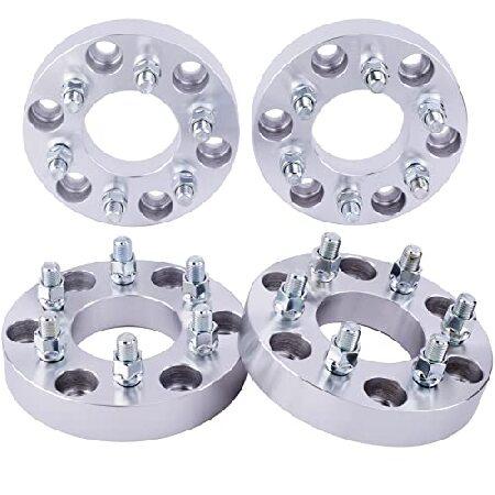 DCVAMOUS 4PC 6x5 to 6x5.5 Wheel Adapters 1.25 Inch...