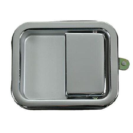 TRQ ドアハンドル 外側 クローム 助手席 右 RH ジープラングラーCJ7対応 輸入品